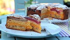 Rebarbora dvou barev, �ervená do kolá�, zelená do sorbetu