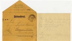 Úryvky z deník a dopis naich voják, kteí bojovali v první svtové válce.