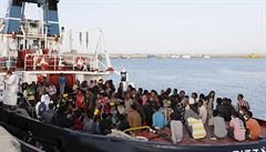 U Itálie zachytili za dva dny kolem 1500 migrantů