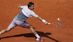 Wawrinka bhem French Open udivoval krom skvlé hry i nezvyklými trenkami.