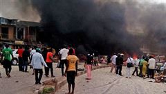 Výbuch cisterny na jihu Nigérie připravil o život desítky lidí (ilustrační...