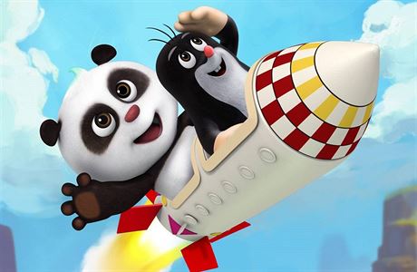 Vizualizace nového seriálu Krtek a Panda vytvoený pro ínskou státní televizi...