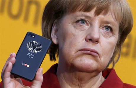 Americká NSA odposlouchávala mobil německé kancléřky Merkelové (ilustrační...
