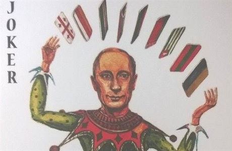 olk - Vladimir Putin. Zacharov ruskho prezidenta zobrazil jako vemocnou...