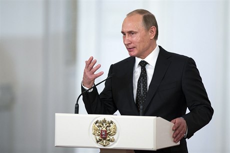 Vladimir Putin na oslavách Dne Ruska