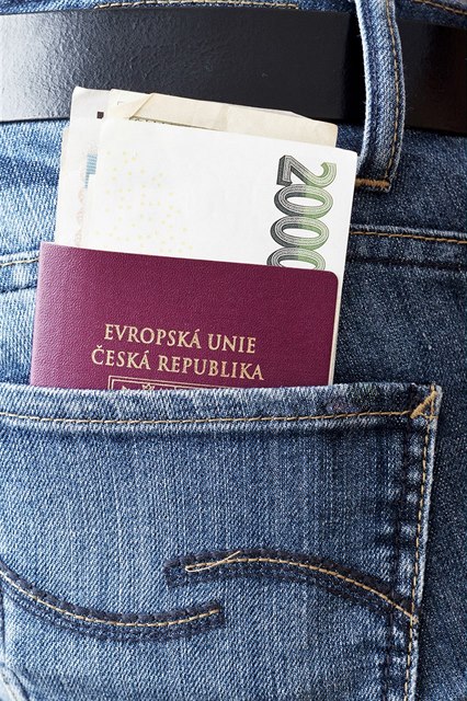 eský cestovní pas (ilustraní foto)