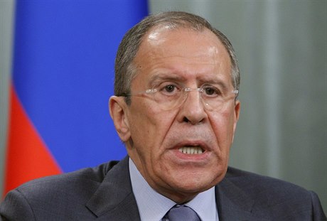 Ruský ministr zahranií Sergej Lavrov.