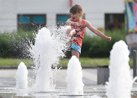 V Moravskoslezském kraji padaly 13. ervna teplotní rekordy. Napíklad v...