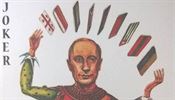 olk - Vladimir Putin. Zacharov ruskho prezidenta zobrazil jako vemocnou...