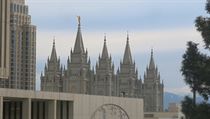 Katedrla Crkve Jee Krista Svatch poslednch dn v Utahu.