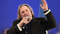 Gérard Depardieu na mítinku na podporu prezidentské kampaně Nicolase Sarkozyho... | na serveru Lidovky.cz | aktuální zprávy
