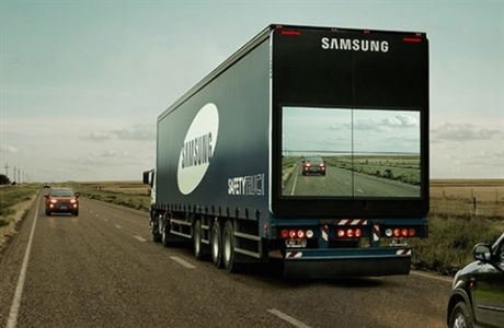 Bezpený kamión. Firma Samsung vyvinula systém, díky nmu u idii pi...