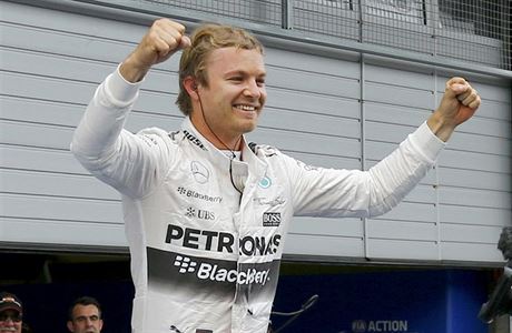 Nico Rosberg vyhrál Velkou cenu Rakouska.