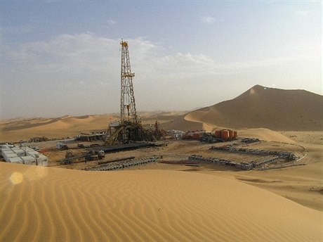 Těžba ropy (ilustrační foto).