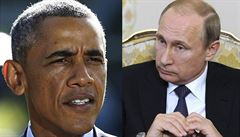 Putin volal Obamovi. Mluvili o terorismu, rnu a Rusech vlcch na Ukrajin