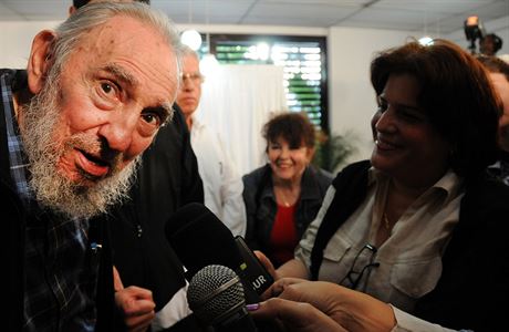 Fidel Castro u voleb (3. nora 2013)