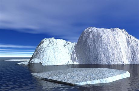 Ledová kra (ilustraní foto)