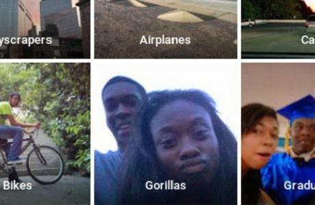Nová fotosluba od Googlu zaadila kamarádku Jackyho Alciné do kategorie gorily.