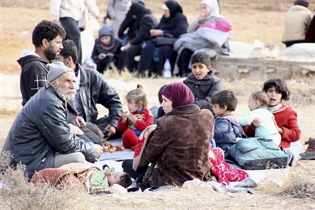 Uprchlíci z Adry na cestě do Damašku, ilustrační foto