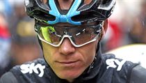 Chris Froome na startu 5. etapy Tour de France.