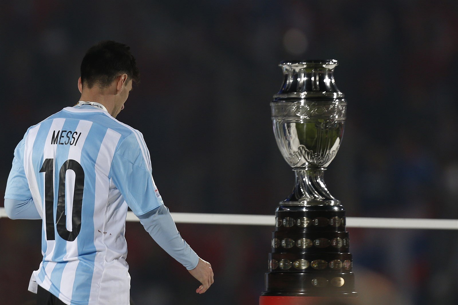 Lionel Messi odmítl cenu pro nejlep�ího hrá�e Copy América.