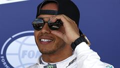 Dal pole position pro Hamiltona. Z druhho msta odstartuje Rosberg