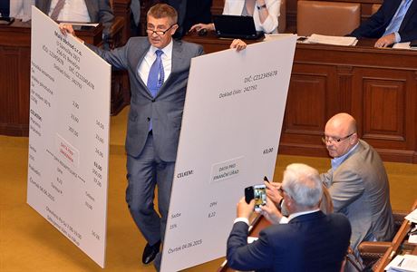 Ministr financ Andrej Babi se na jednn o kontroverznm vldnm nvrhu na...