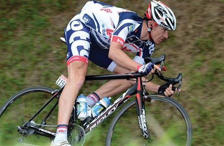 Cyklista Adam Hansen.