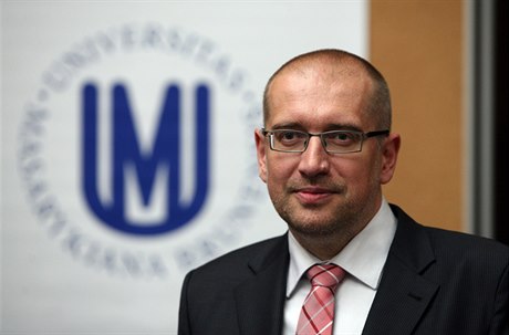 Rektor Masarykovy univerzity Mikuláš Bek