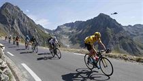 Chris Froome bhem 11. etapy Tour de France.
