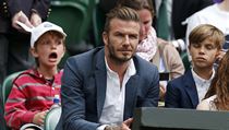 David Beckham na Wimbledonu