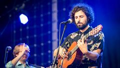 José Gonzáles na Colours of Ostrava 2015.