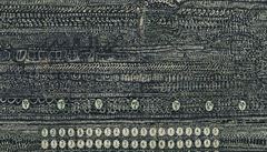 George Widener: Bez názvu (2007). Inkoust na papíe, 69 × 82,5 cm.