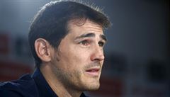 Dojatý Iker Casillas na tiskové konferenci. Své poslední coby len sestavy...