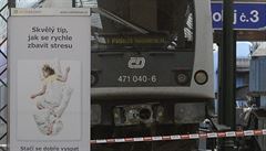 Masarykovo nádraí v Praze je uzaveno kvli nonímu vykolejení osobního vlaku.