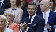 David Beckham na Wimbledonu