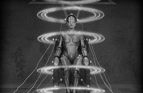 Z filmu Metropolis (1927) Fritze Langa.