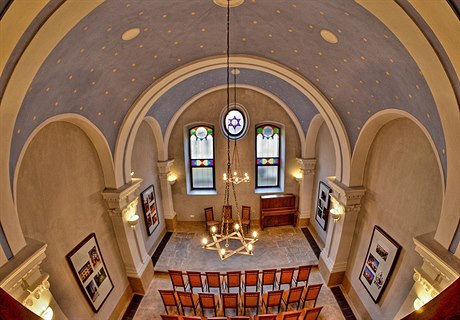 Interiér synagogy