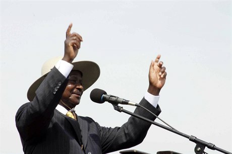 Prezident Ugandy Yoweri Museveni.