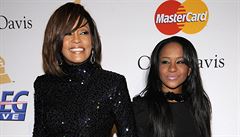 Bobbi Kristina se svou matkou Whitney Houston