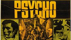 Zdenk Ziegler: plakát k filmu Alfreda Hitchcocka Psycho.