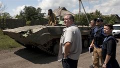 Po misi OBSE na ukrajinské frontě stříleli, Kyjev se chystá na soud s Janukovyčem