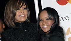 Bobbi Kristina Brownová s matkou.