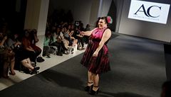 V brazilském Sao Paulu se konal fashion víkend pro nadmrné velikosti.