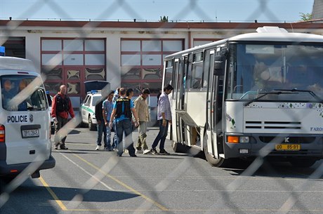 Na dálnici D5 na Tachovsku zadrela 31. ervence dopoledne policie nákladní...