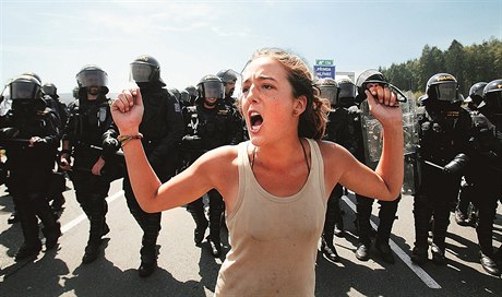 Fotografie, která se stala symbolem CzechTeku 2005.