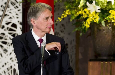 Phillip Hammond, ministr zahranií Velké Británie na návtv Japonska
