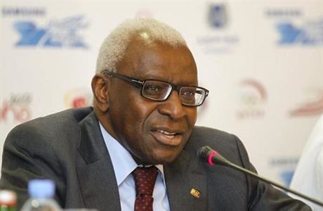 Lamine Diack, bývalý prezident mezinárodní atletické federace IAAF.