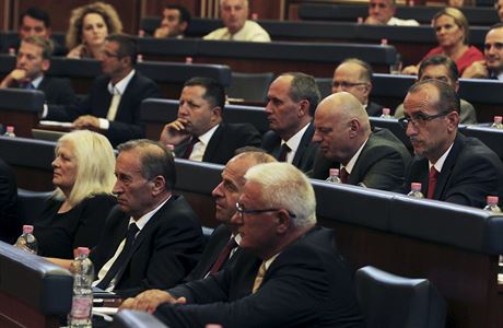 O vládním návrhu hlasovali kosovští zastupitelé již podruhé, na konci června ho...