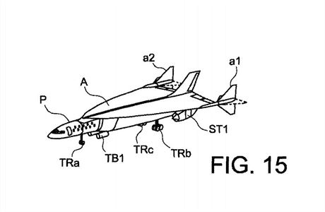 Airbus si nechal patentovat nadzvukov stroj, kter by mohl slouit i pro...